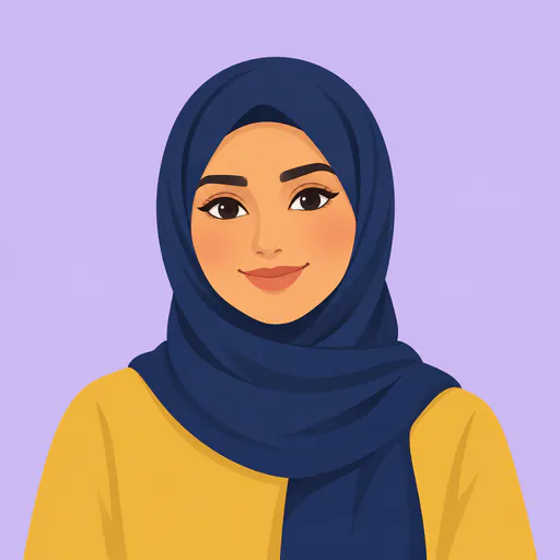 Illustrated avatar representing Dr. Lina Al-Harbi, not a photograph